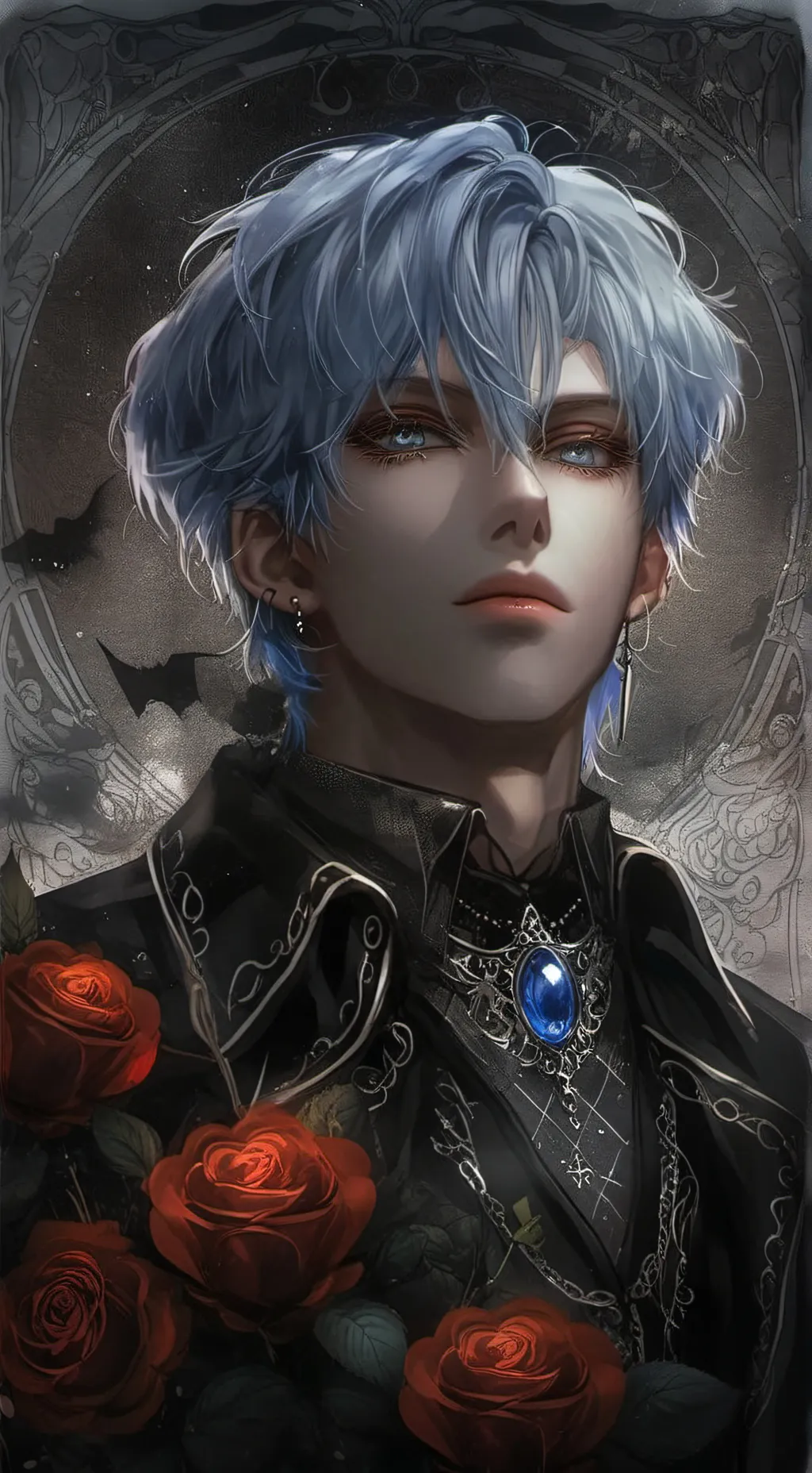 ai character: Pierce🦇 background