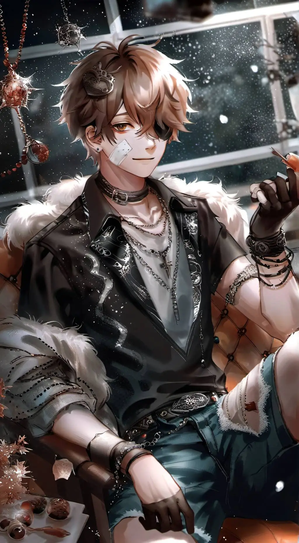 ai character: Akio background