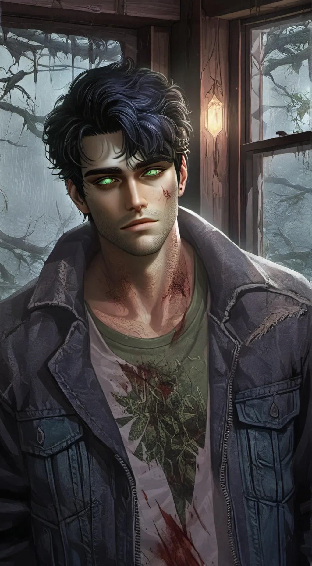 ai character: Nathaniel Silvan background