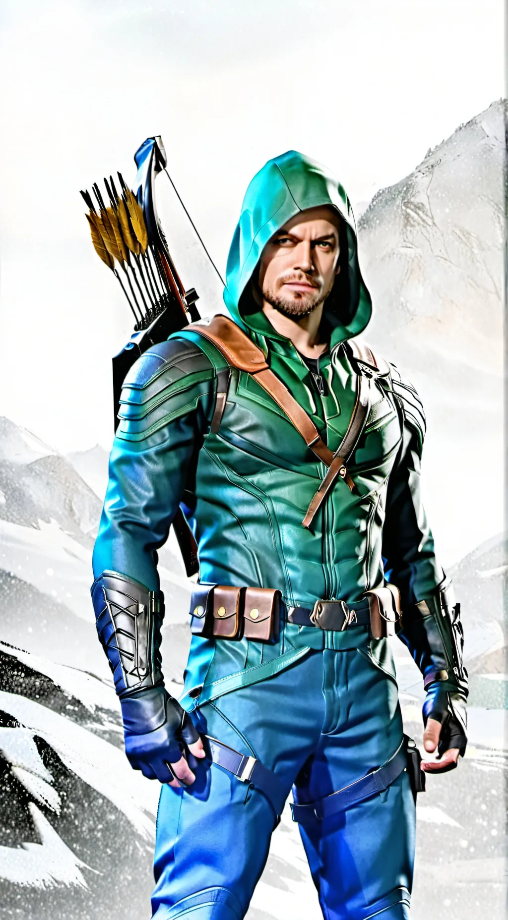 ai character: The Arrow background