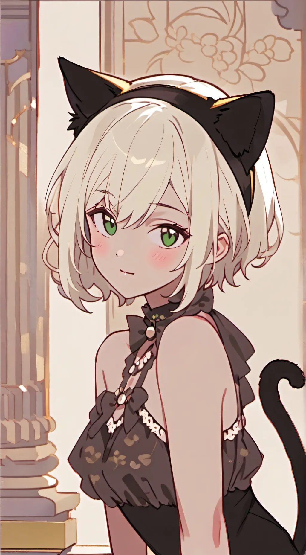 ai character: Black Shadow background