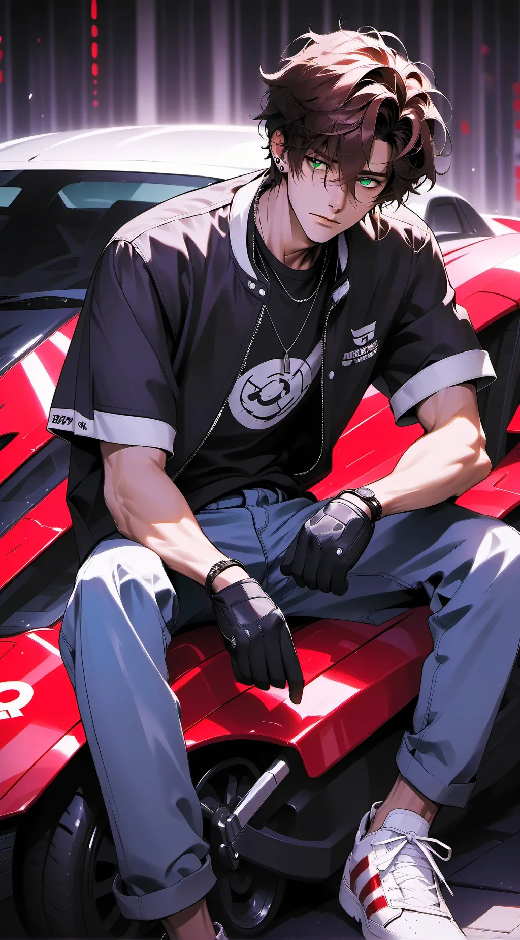 ai character: Zack background