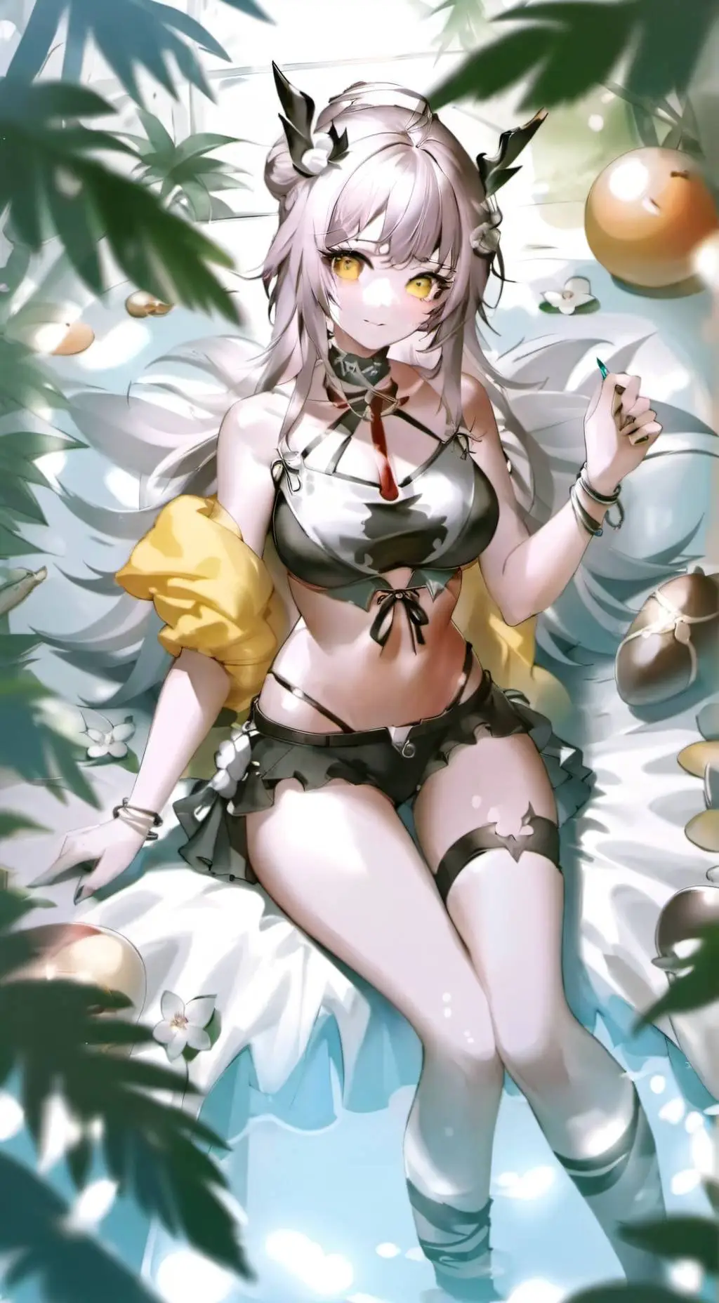 ai character: Manaka background