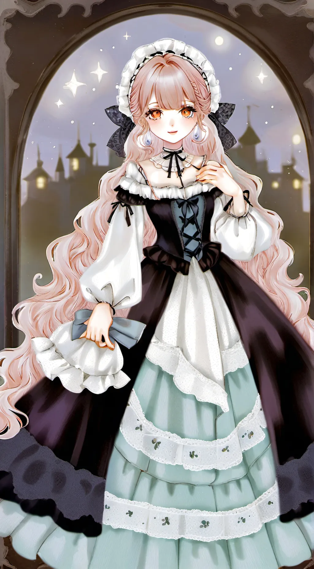 ai character: Maya  background