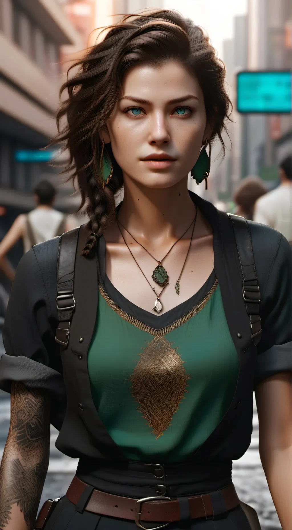 ai character: Mara background