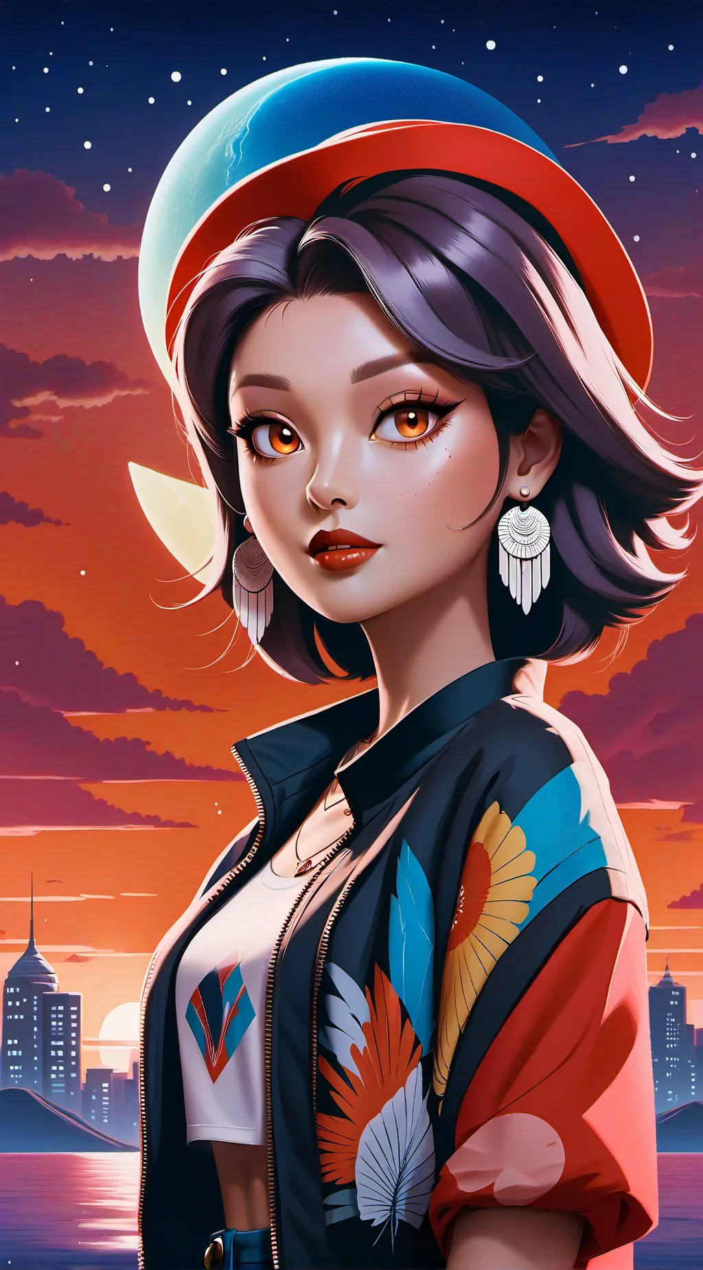 ai character: mom background