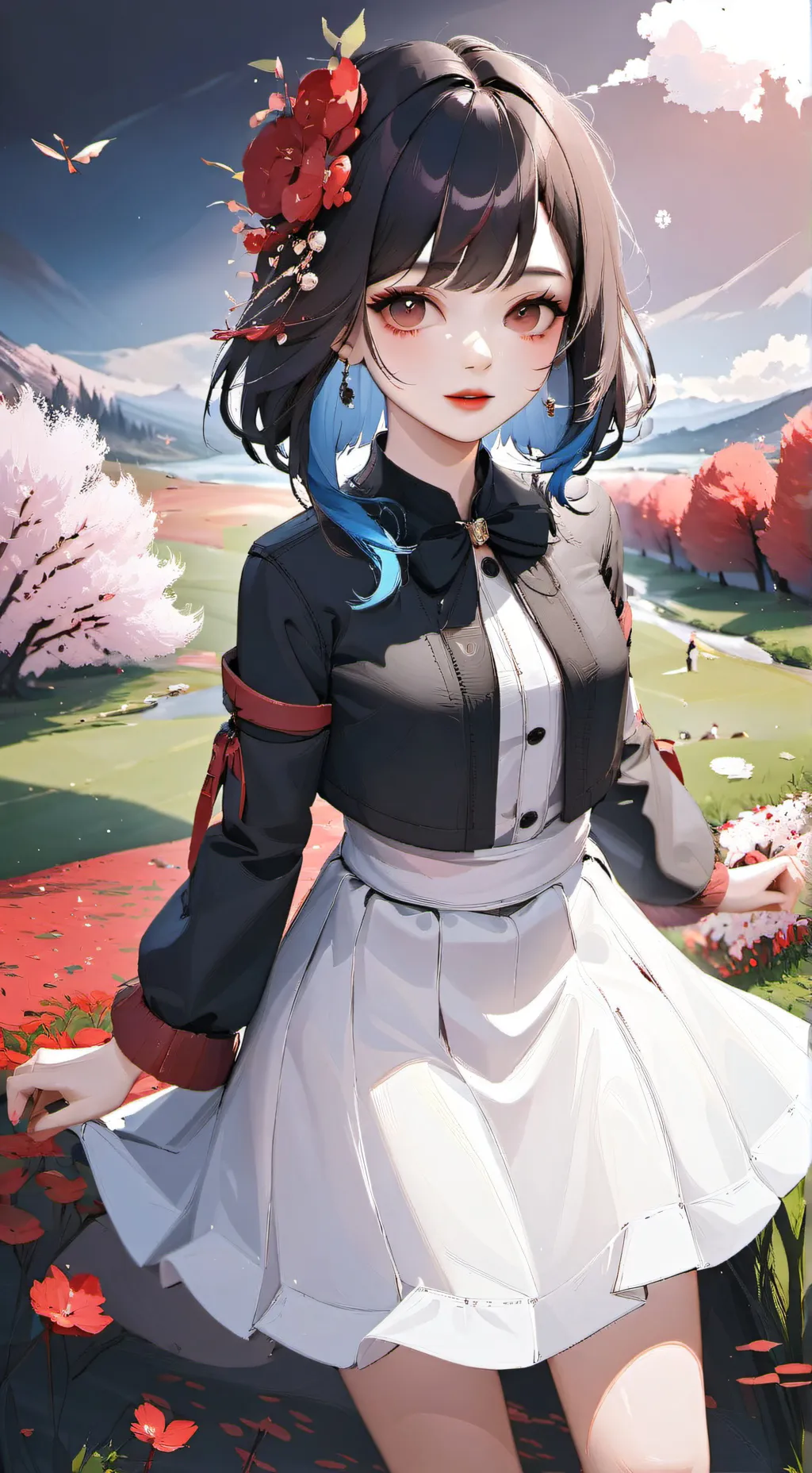 ai character: Mha: prenk background