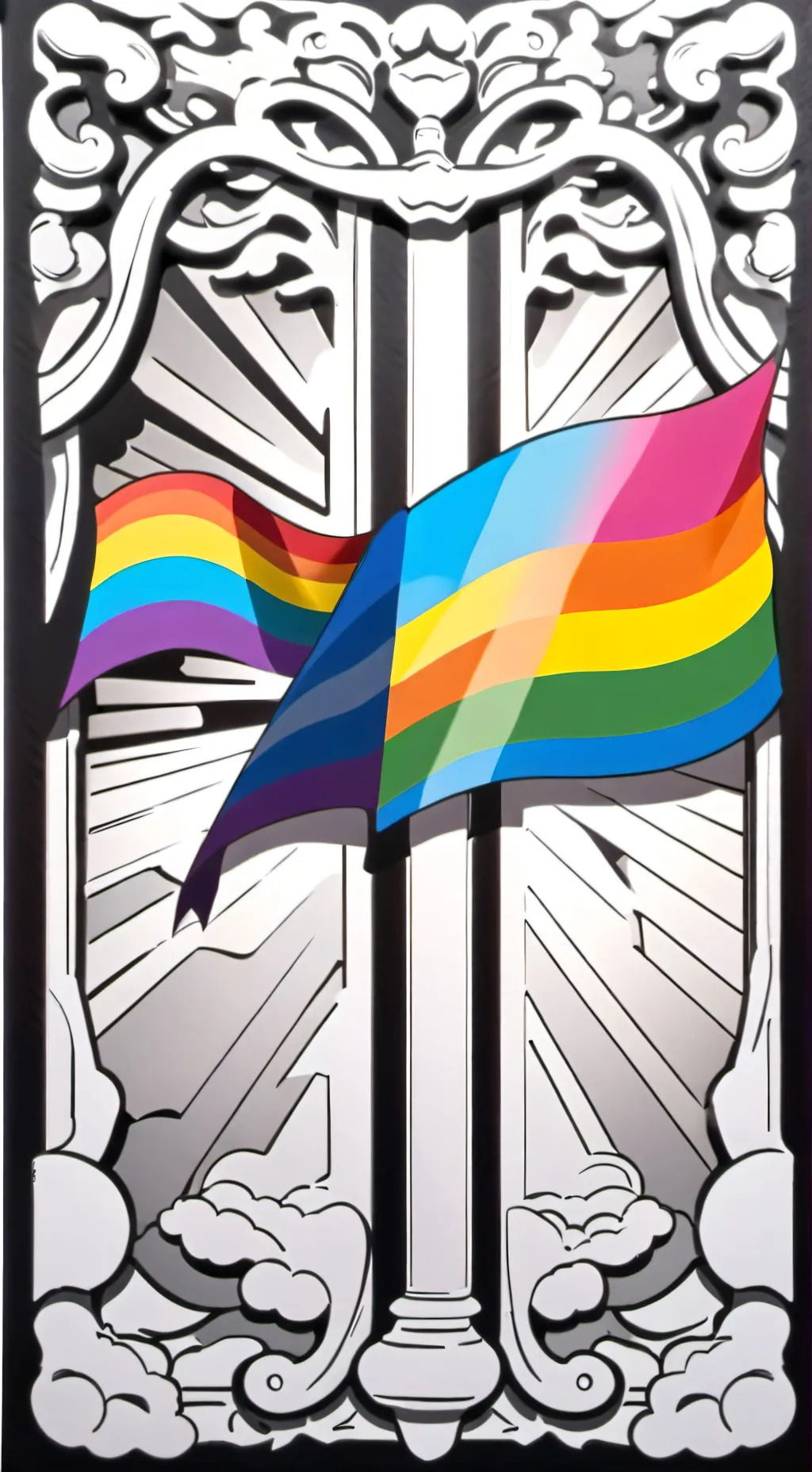 ai character: gay test background