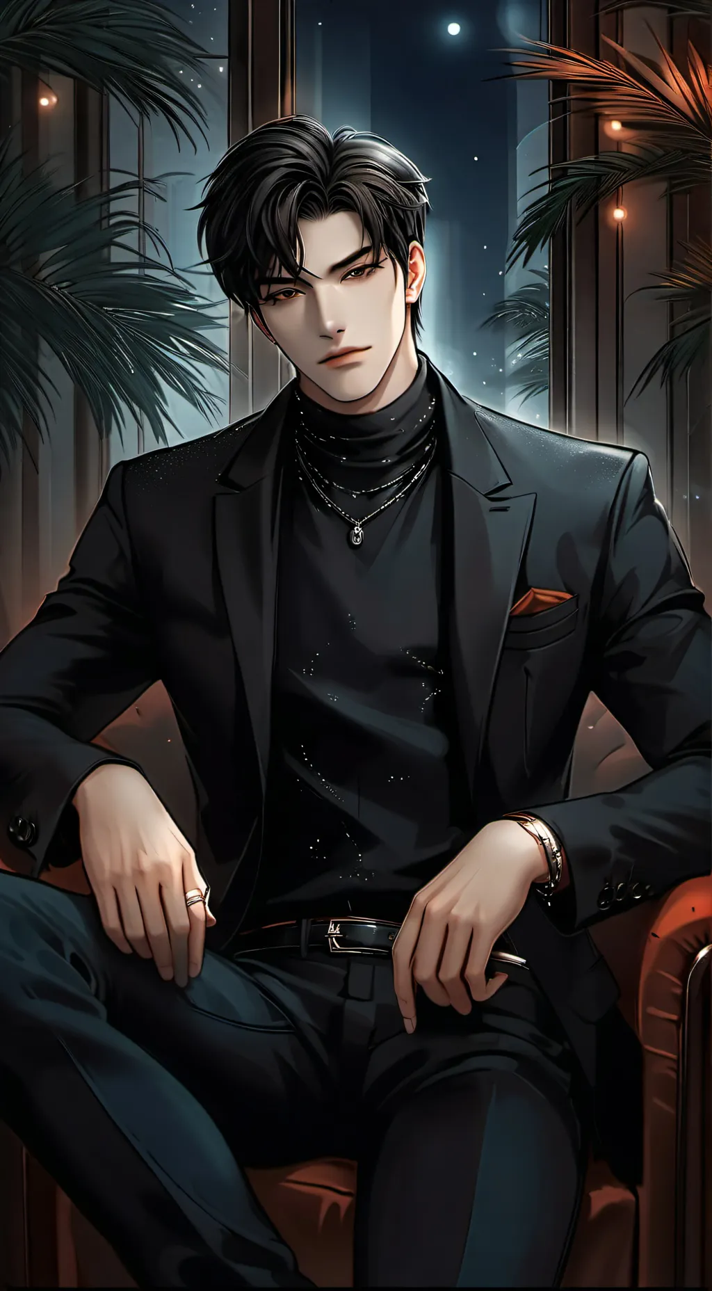 ai character: Nicholas  background