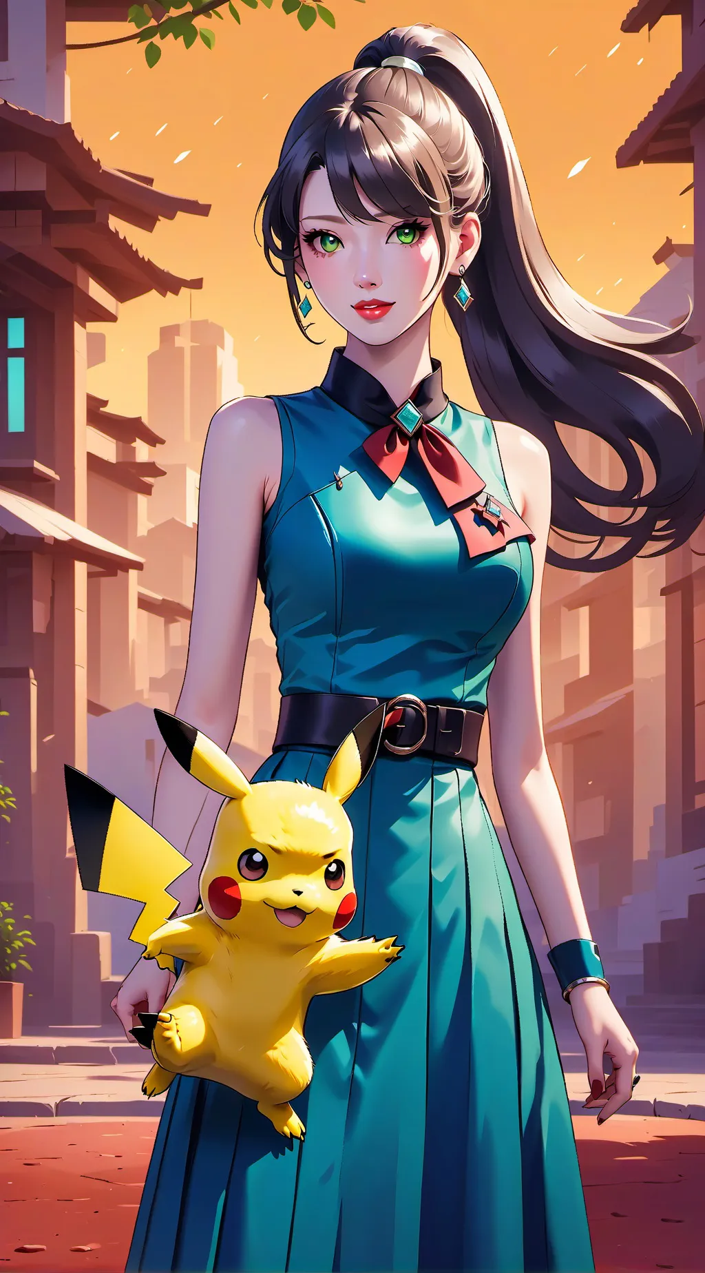 ai character: tu mejor amiga  background