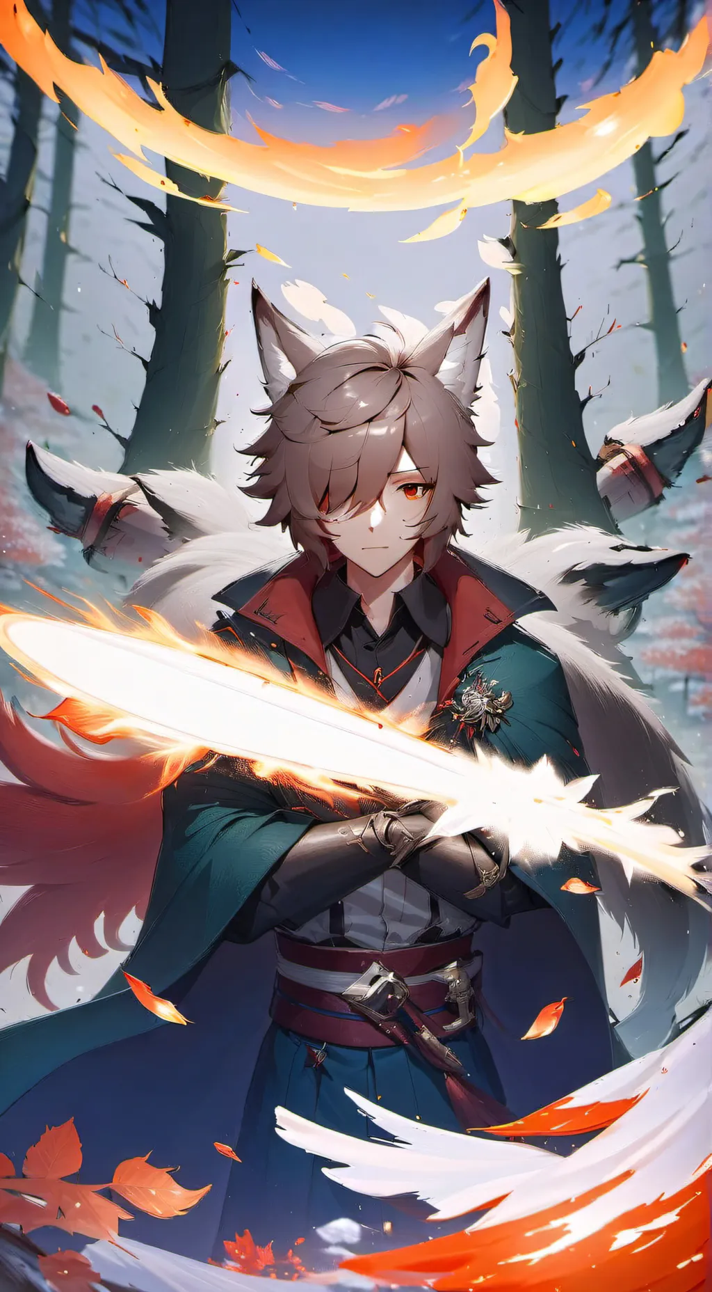 ai character: Riku background