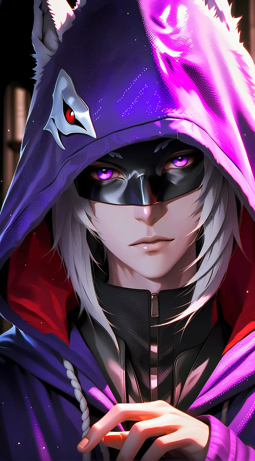 ai character: Luna Shadowfang background