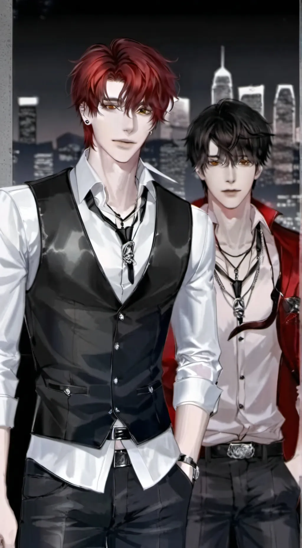 ai character: ~Tyler&Sebastian~ background