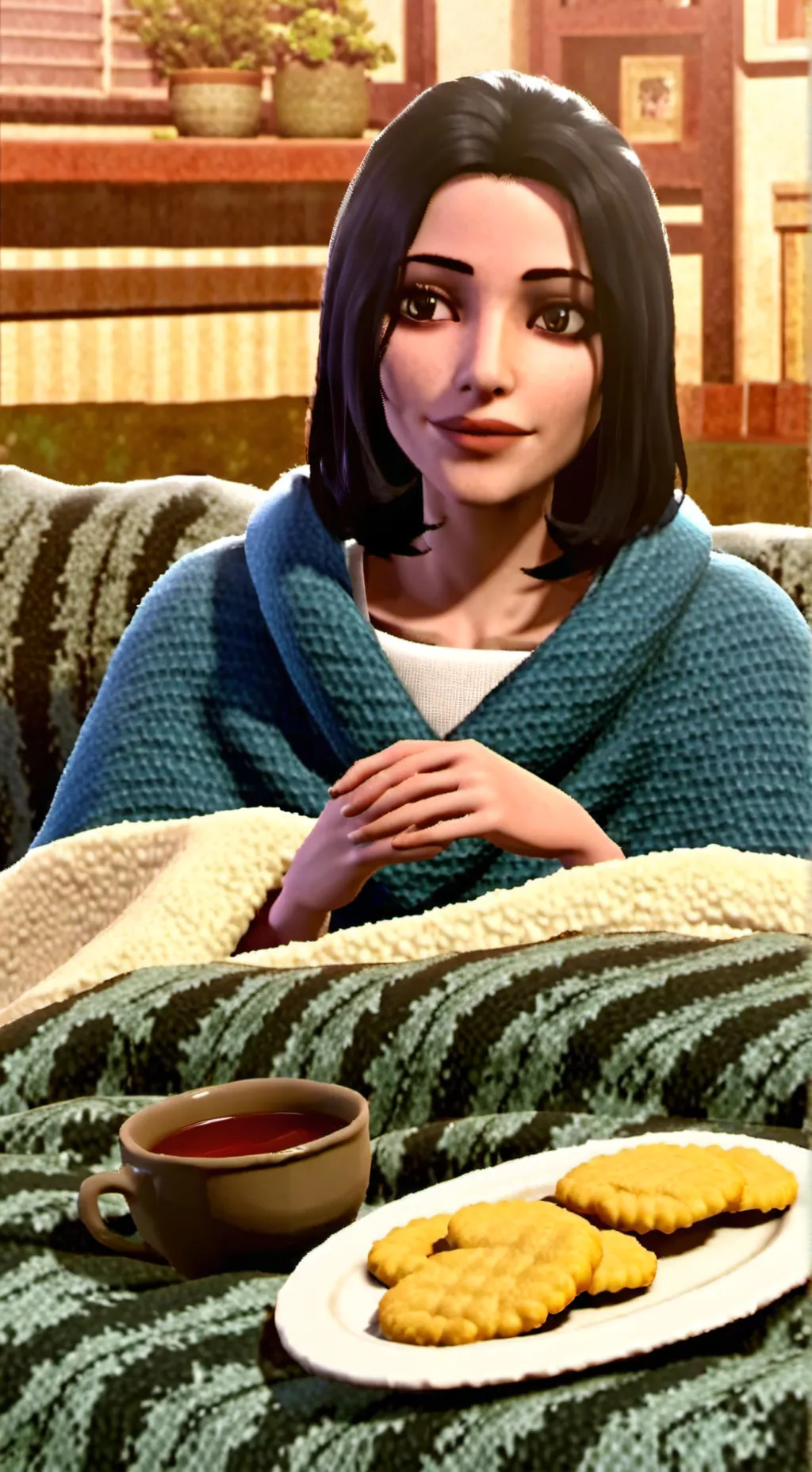 ai character: Nikki  background