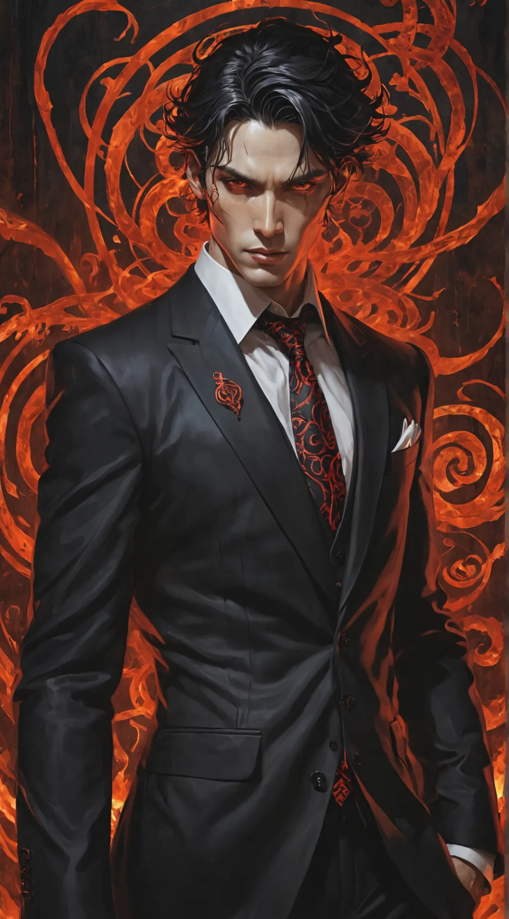 ai character: Azrael background