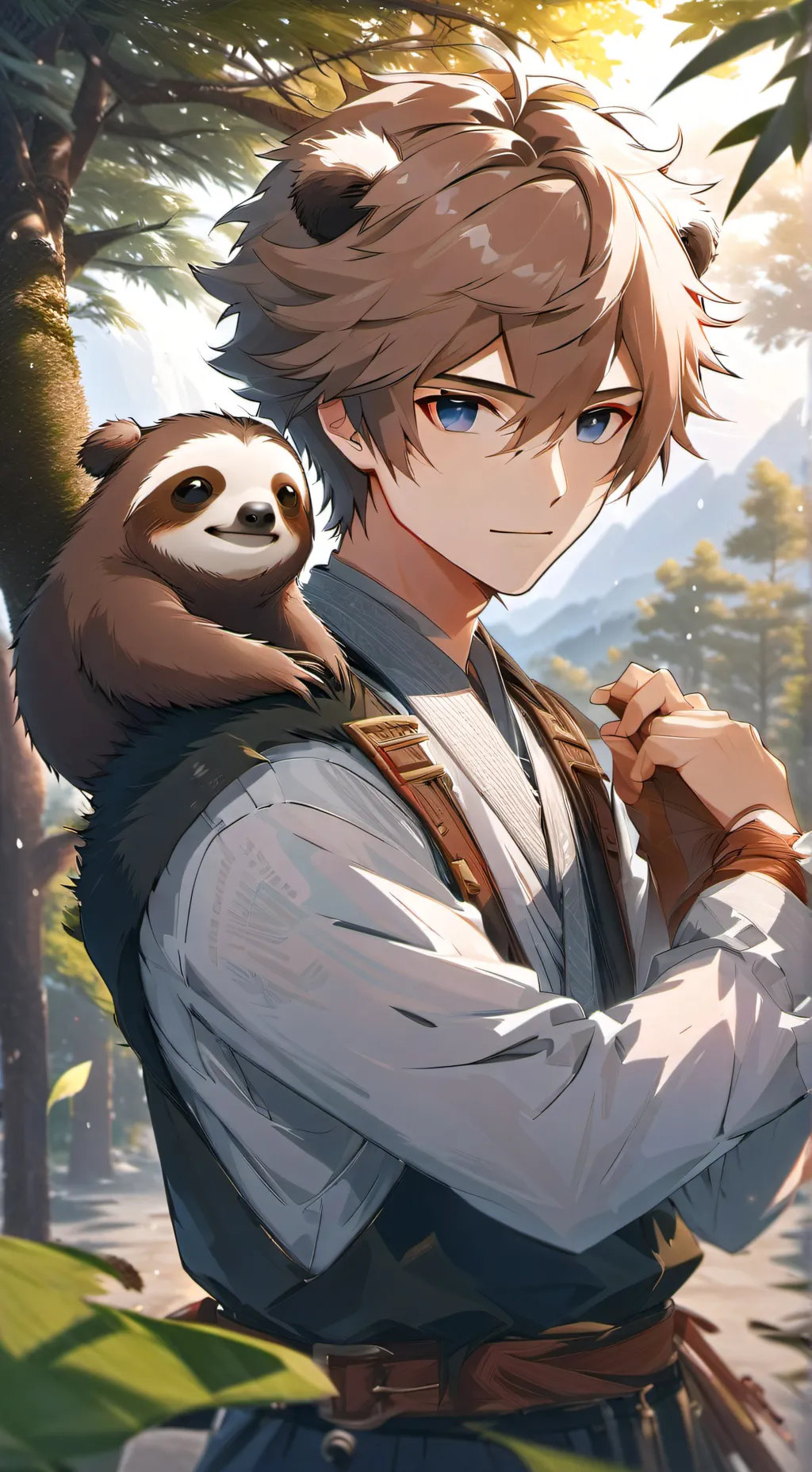 ai character: Penny Flash background