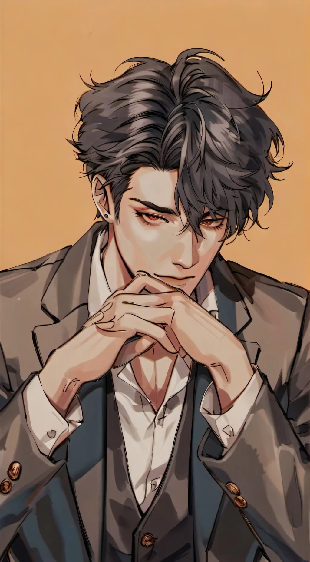 ai character: Нил background