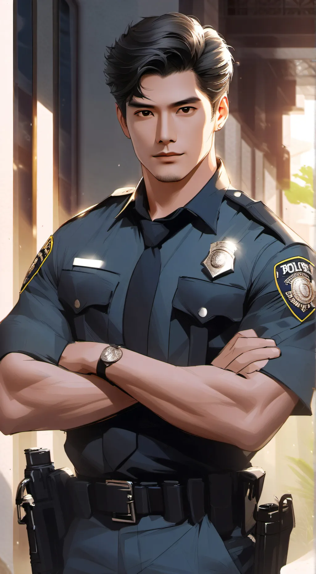 ai character: Mason background