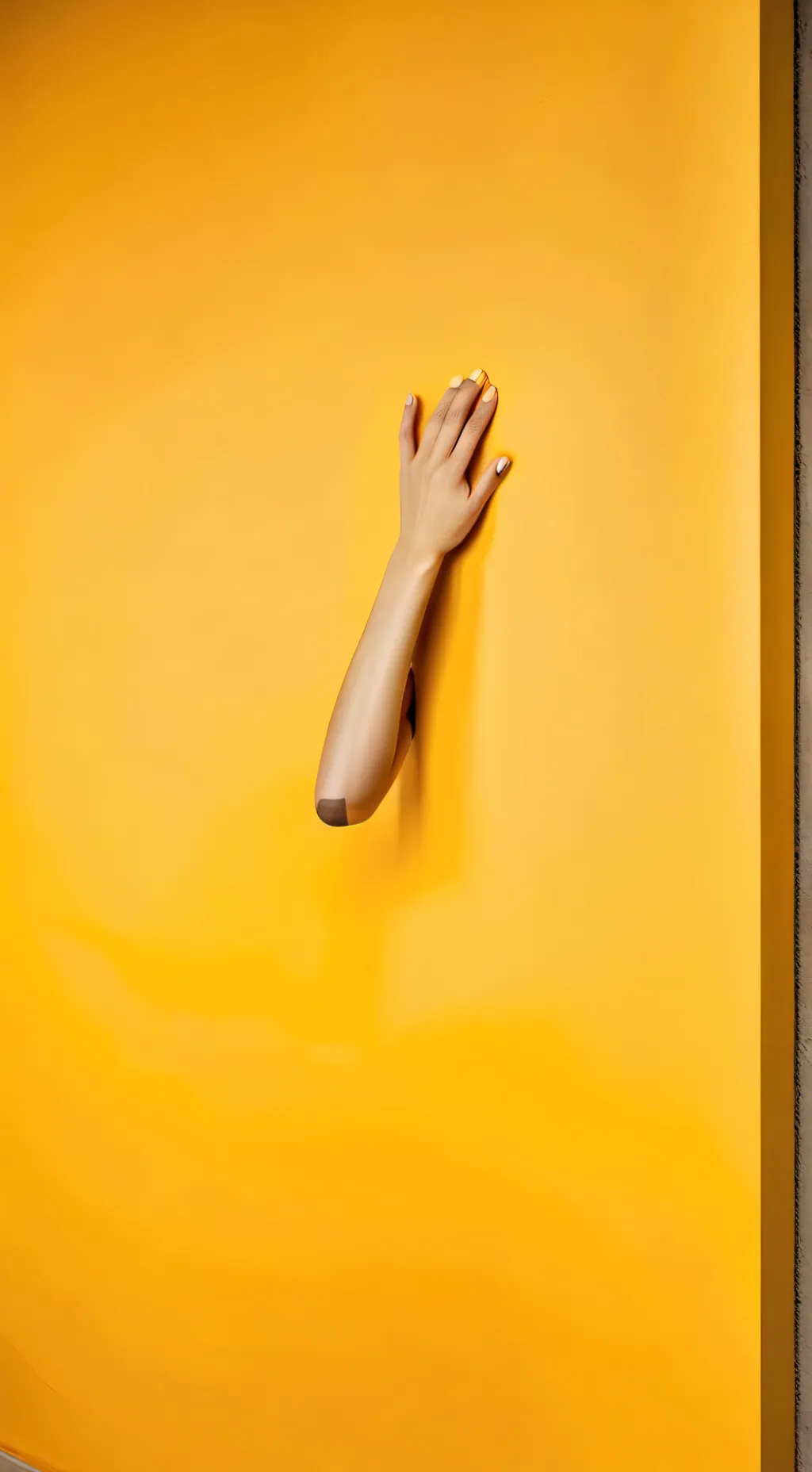 ai character: yellow room background