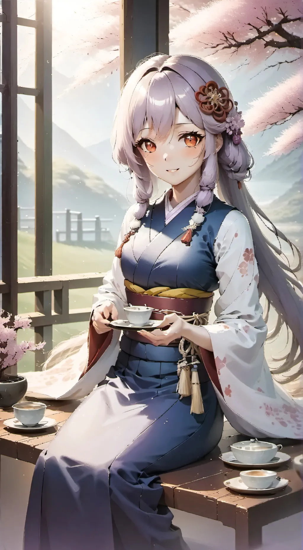 ai character: Himari background