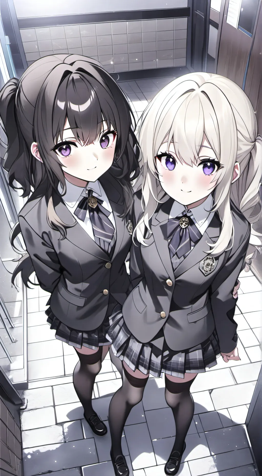 ai character: Mia & Ava background