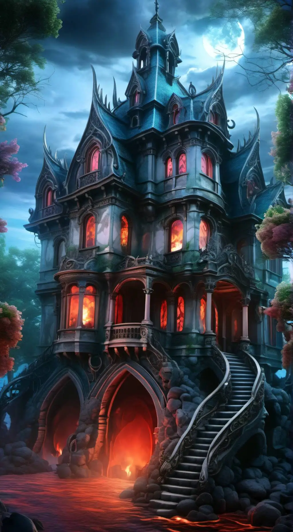 ai character: HAZBIN HOTEL background