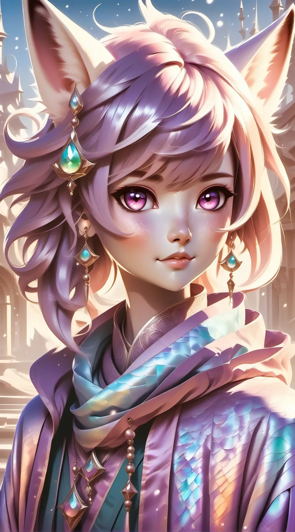 ai character: noemi  background