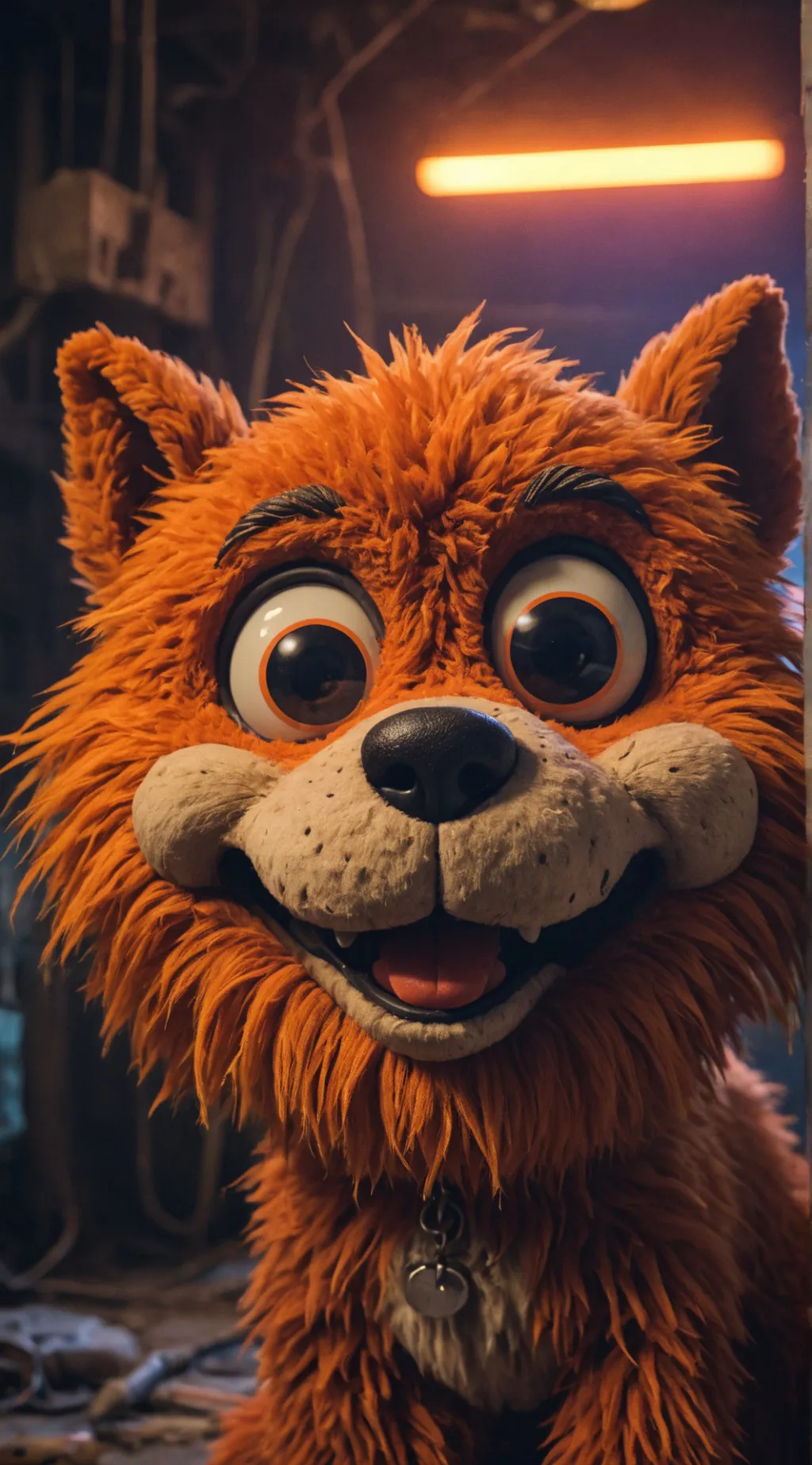 ai character: Dogday background