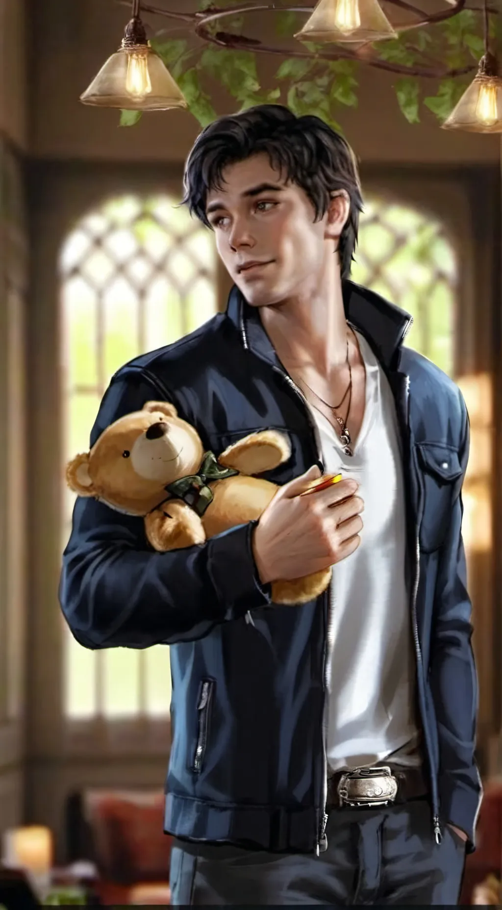 ai character: Damon Salvatore  background