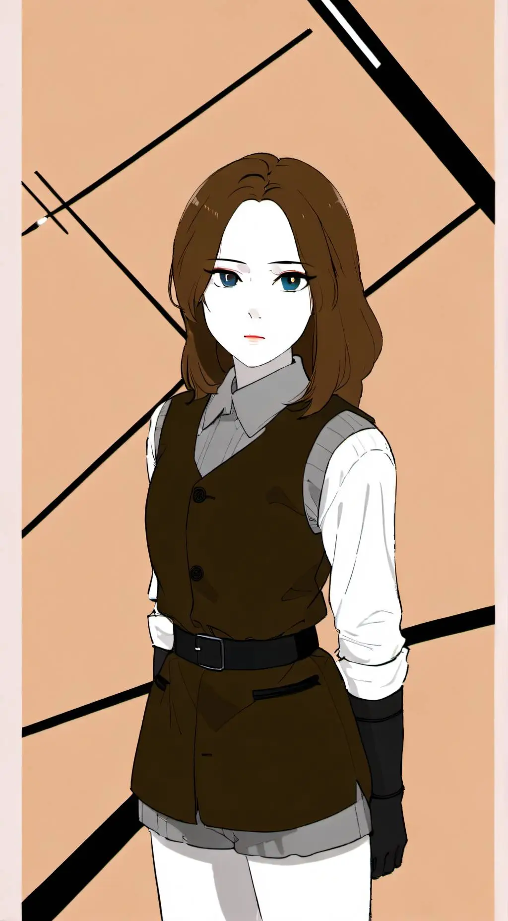 ai character: me (without mask) background