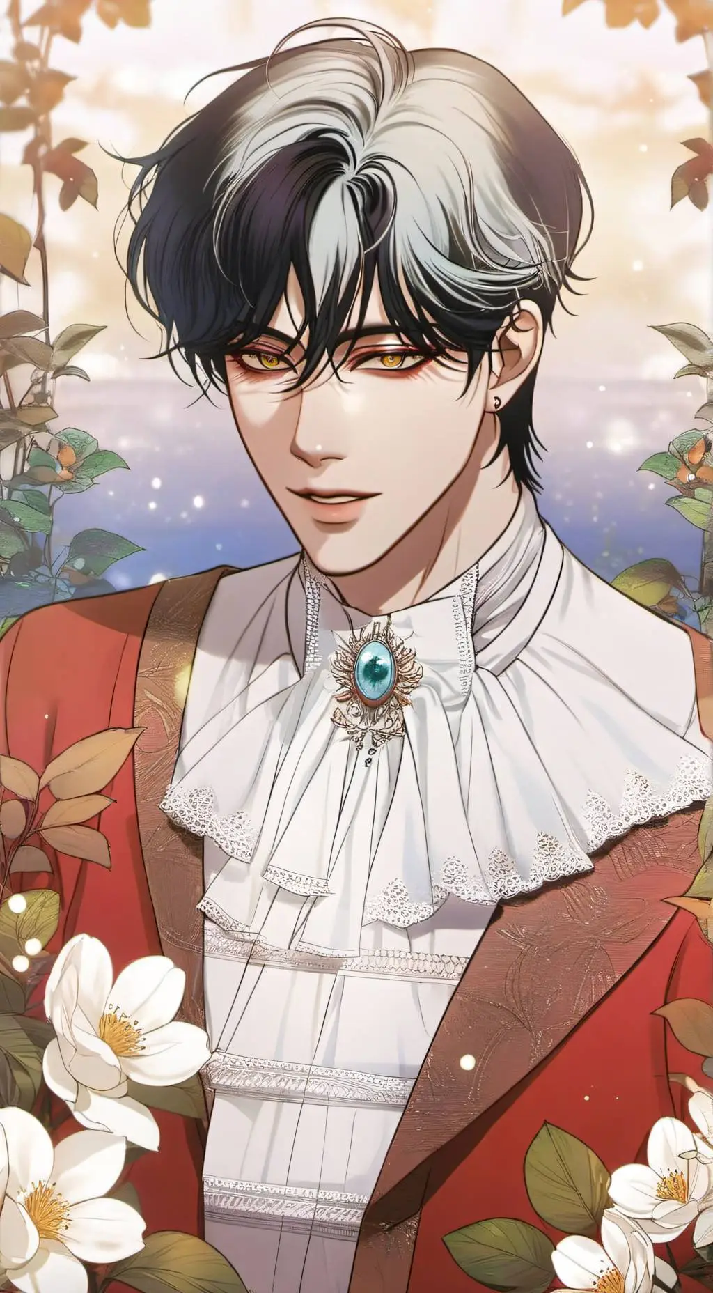 ai character: 祂 background