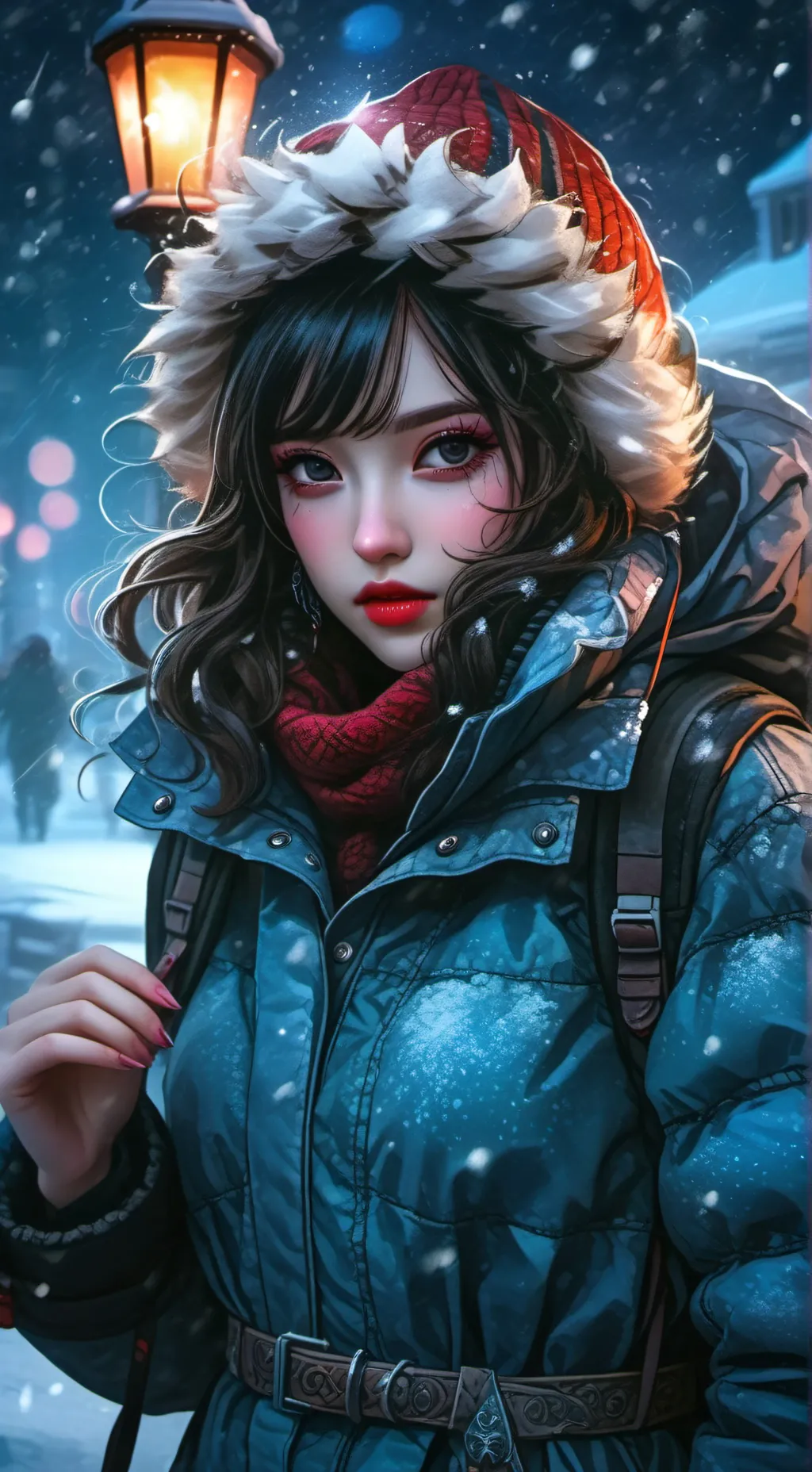 ai character: Leonie Thaw background