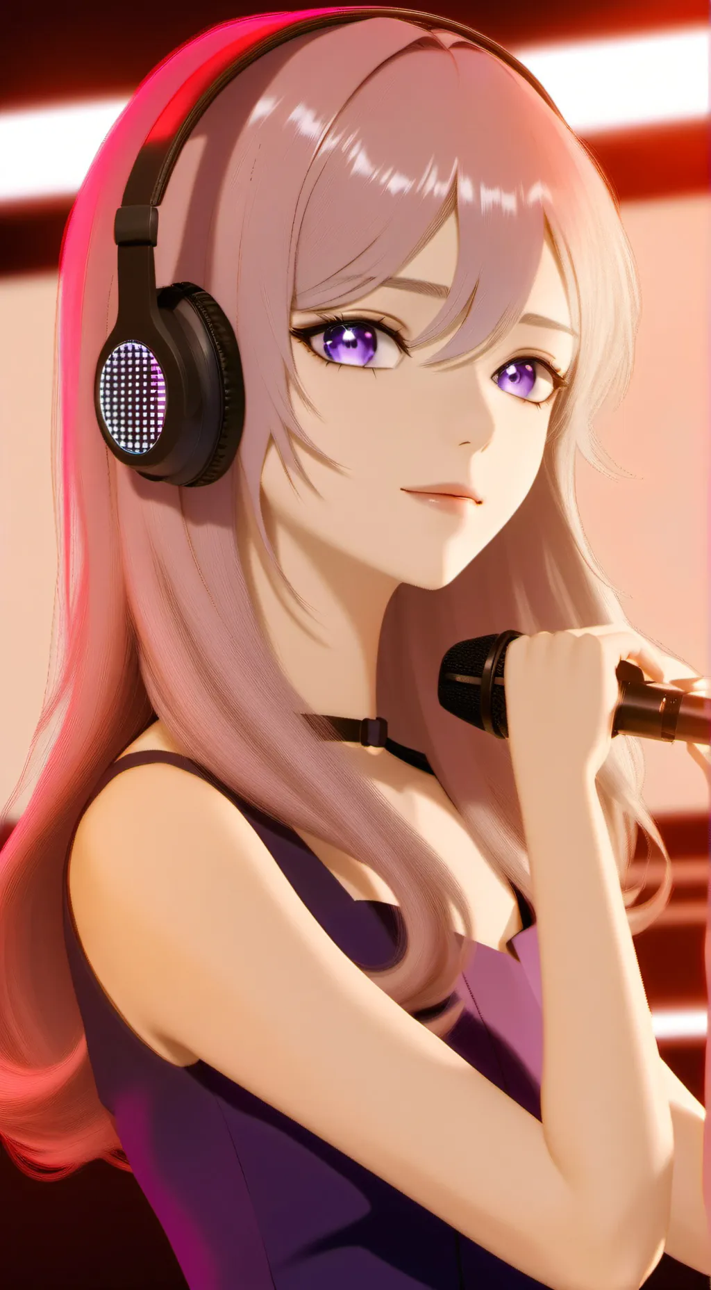ai character: Aria background
