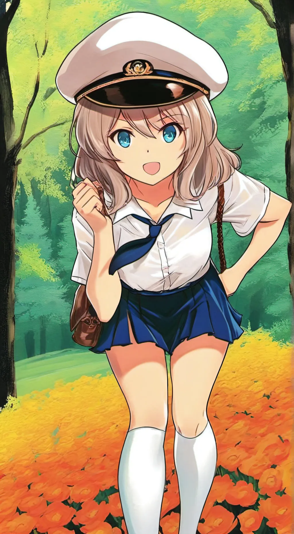 ai character: Аня ♥ background