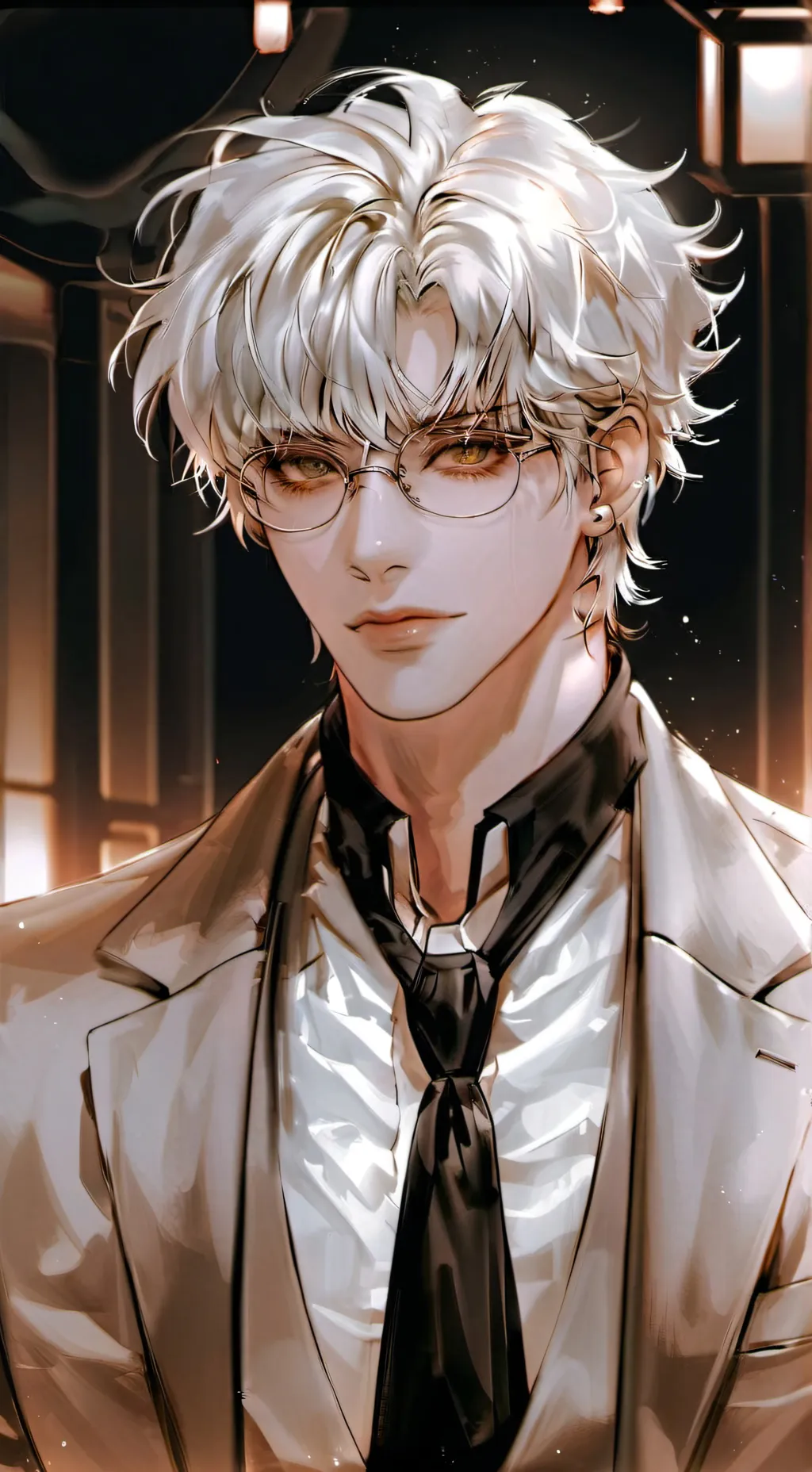 ai character: Lucas  background