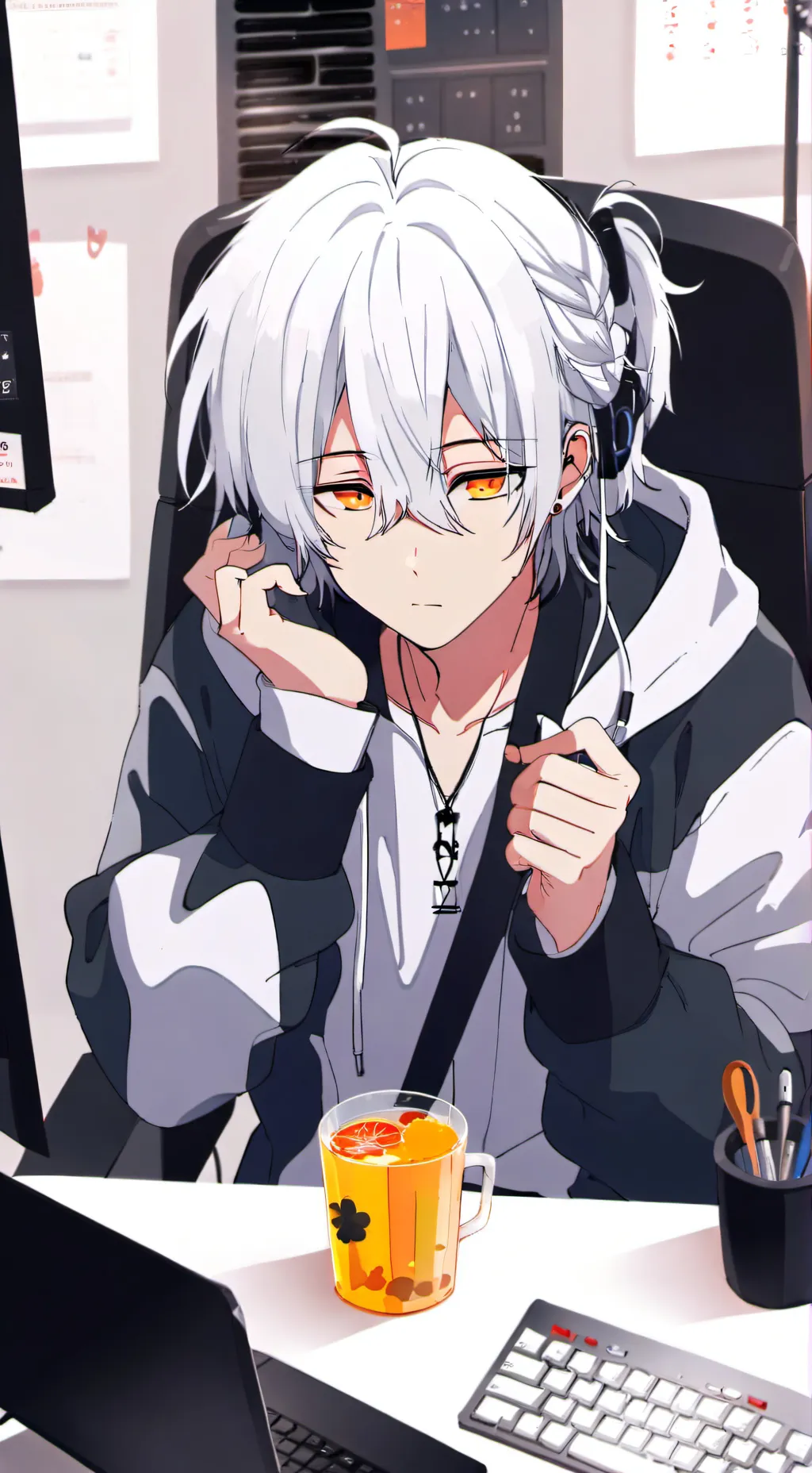 ai character: Axel background