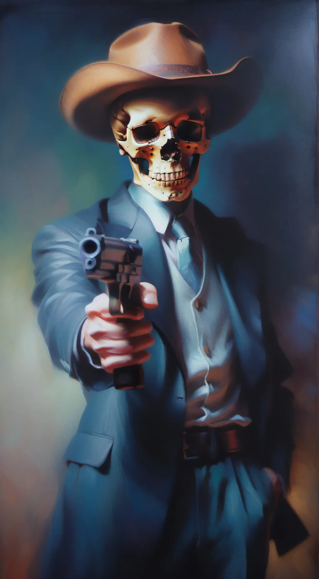 ai character: Tiktakatakatakatik background