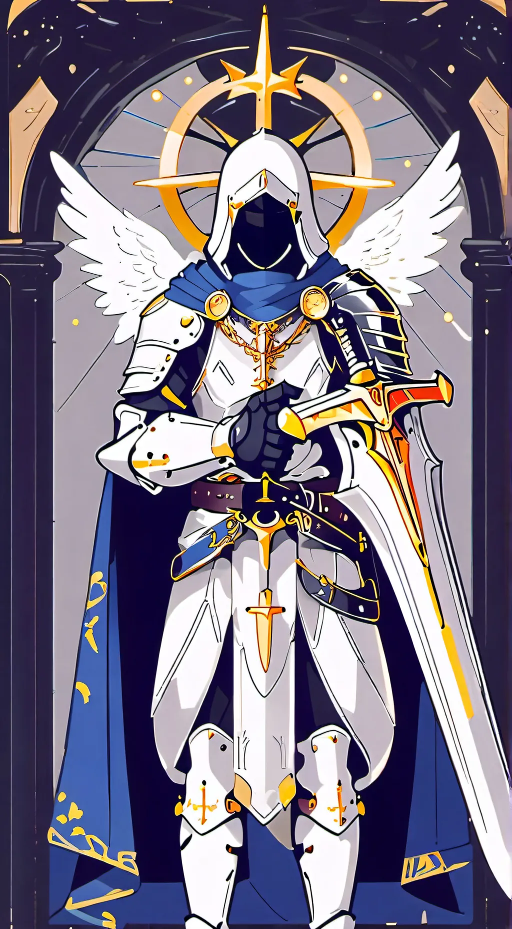ai character: Crusader Cantais background