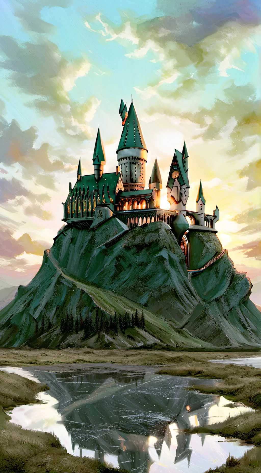 ai character: Hogwarts GC! background
