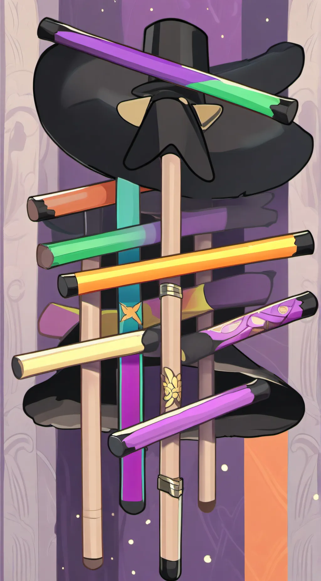 ai character: stickmn color gang background