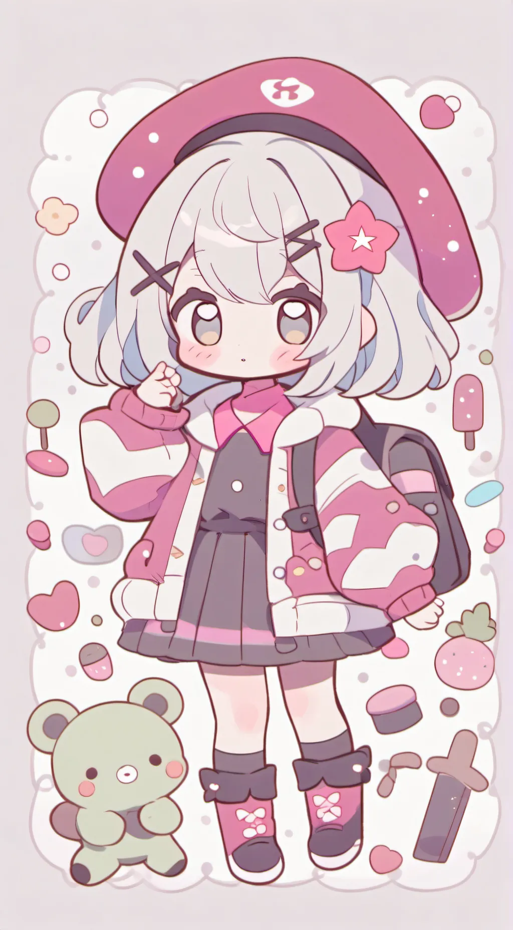 ai character: Mha background