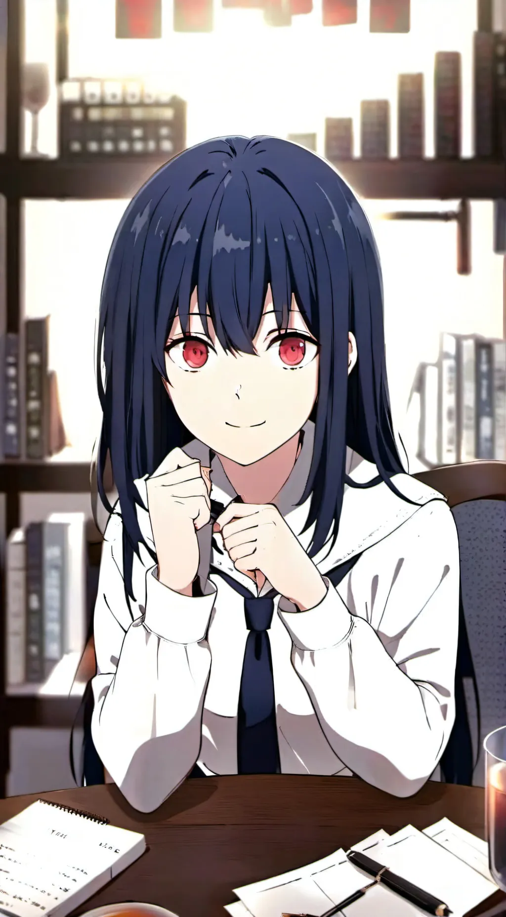 ai character: Luz background