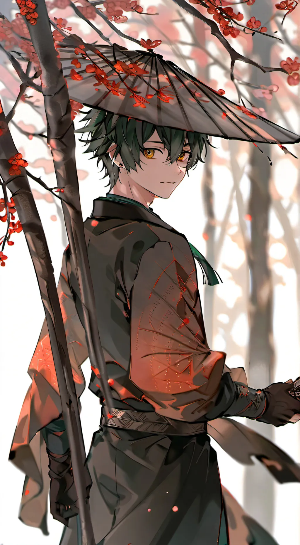 ai character: Deku background