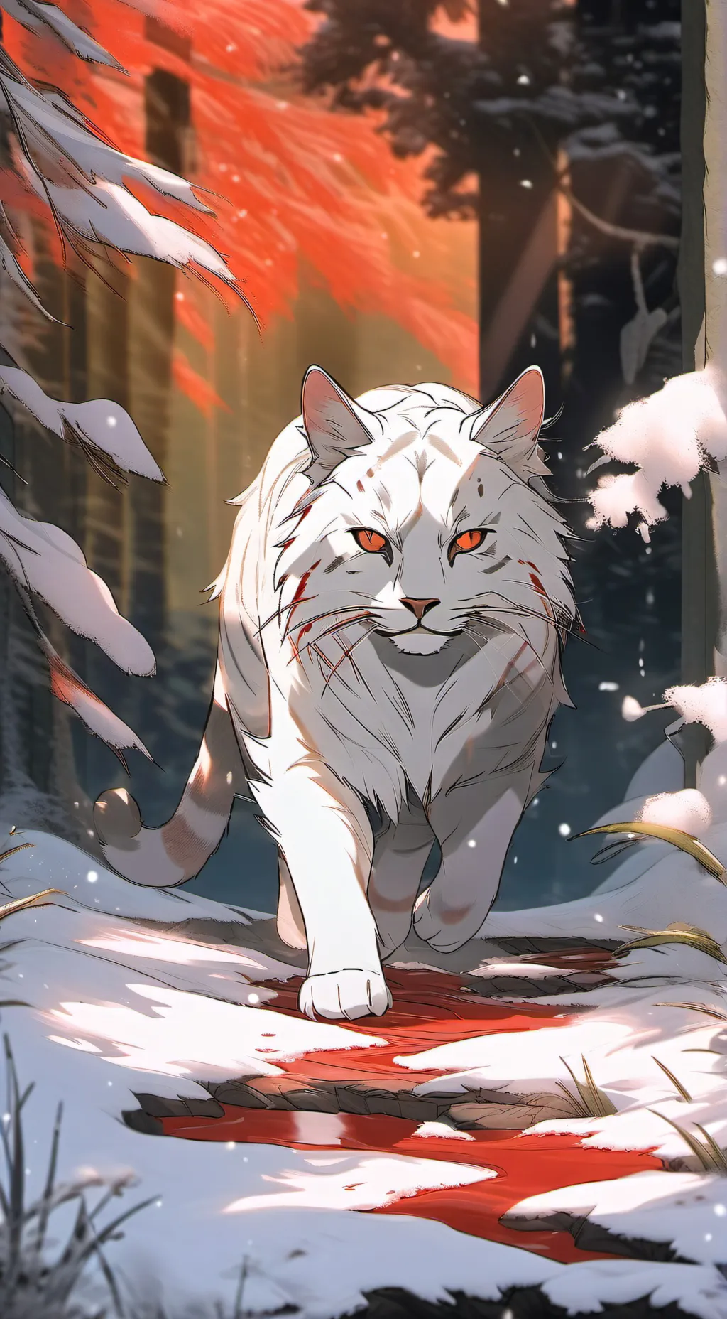 ai character: blood Clan😈😈👹👹 background