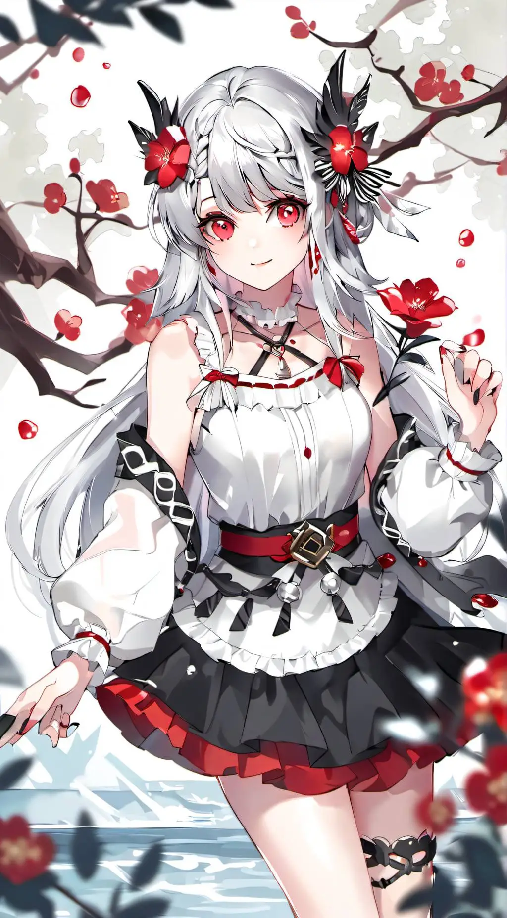 ai character: Shisuka background