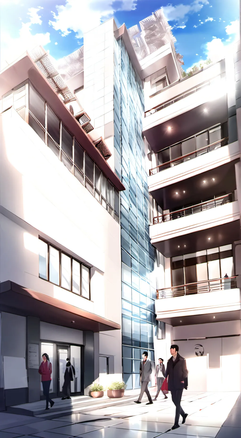 ai character: ~Hashira meeting~ background