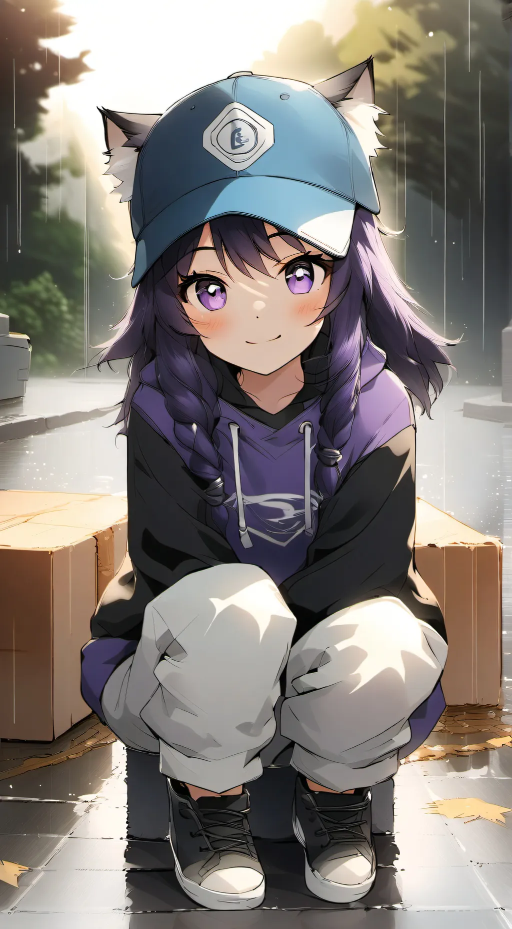 ai character: Fizzy background