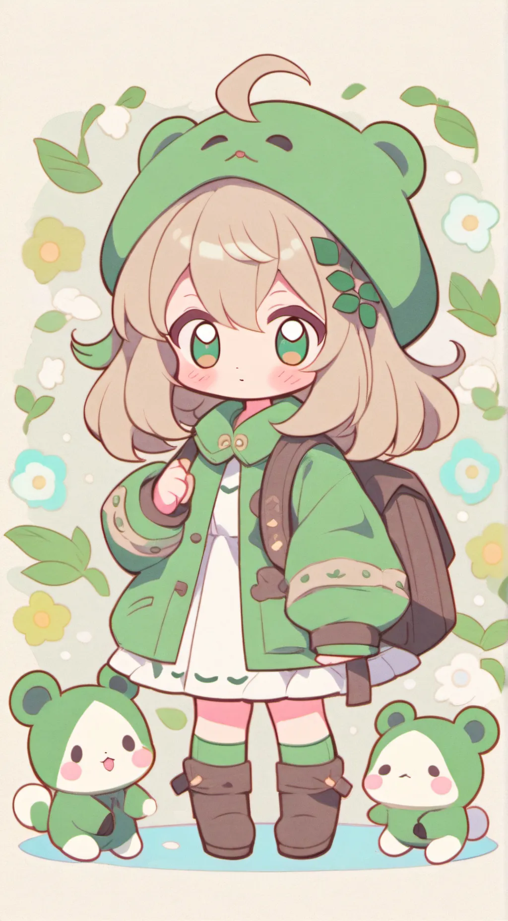 ai character: мия background