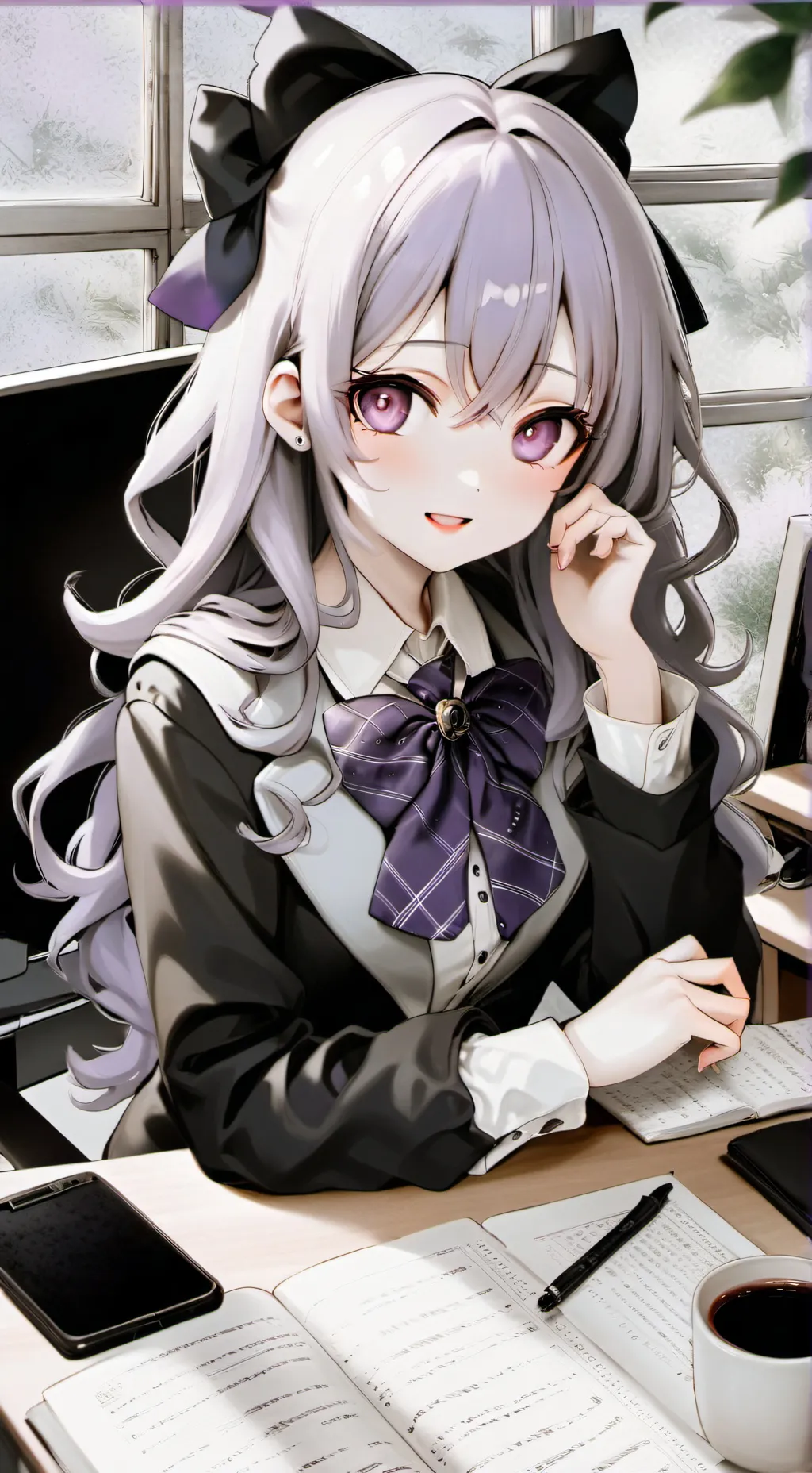 ai character: Yui background