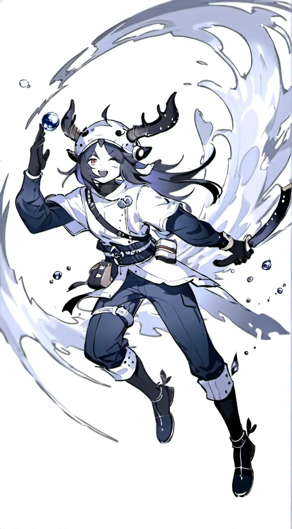 ai character: Miss Thavel x Y/N background